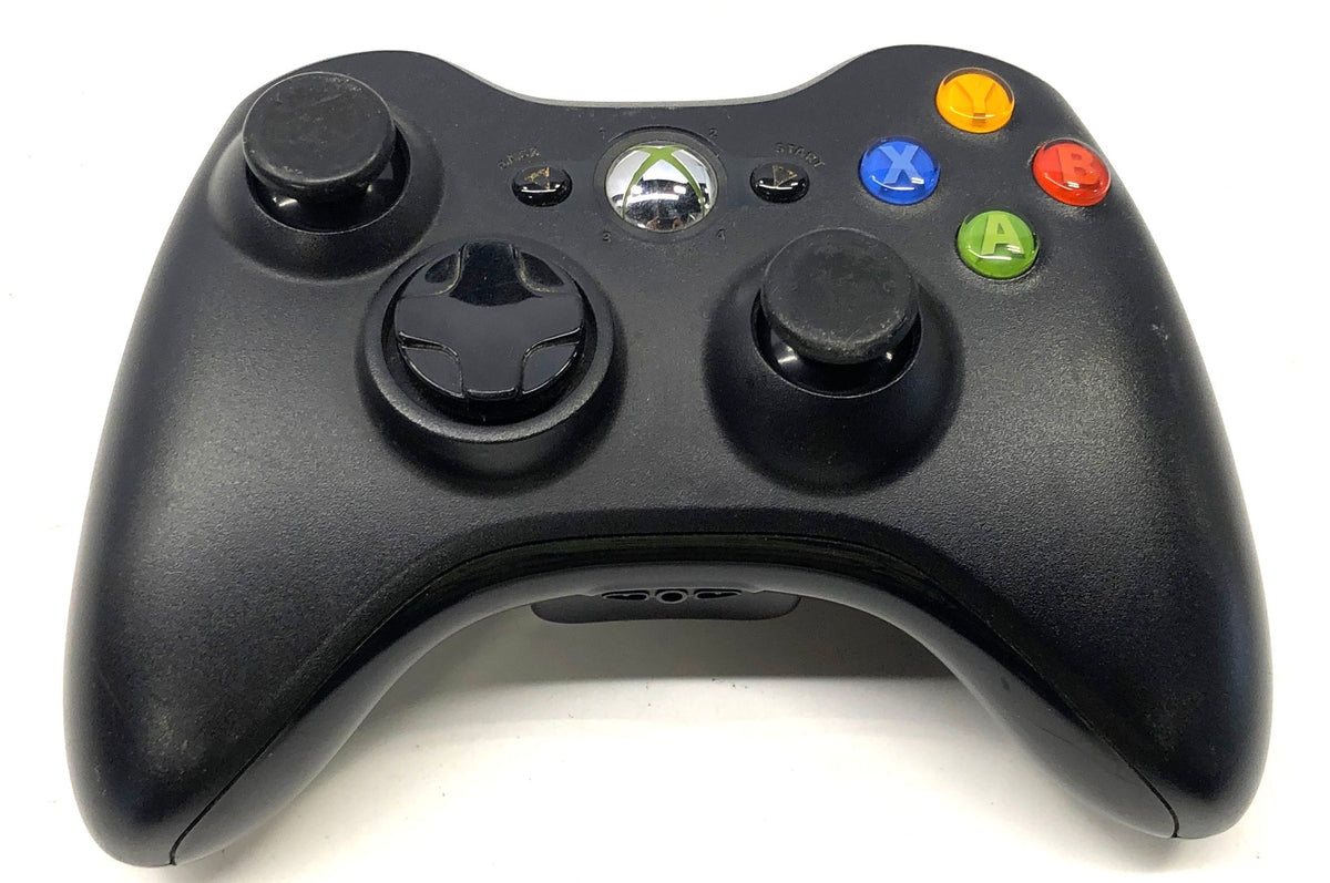 Microsoft Xbox 360 Wireless Controller Lot of 4 OEM Model 1403 Black White