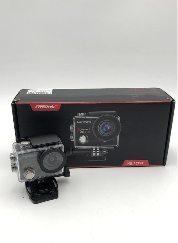 Campark ACT74 & Vivitar DVR 787HD Action Camera Dashcam Lot 3 Piece