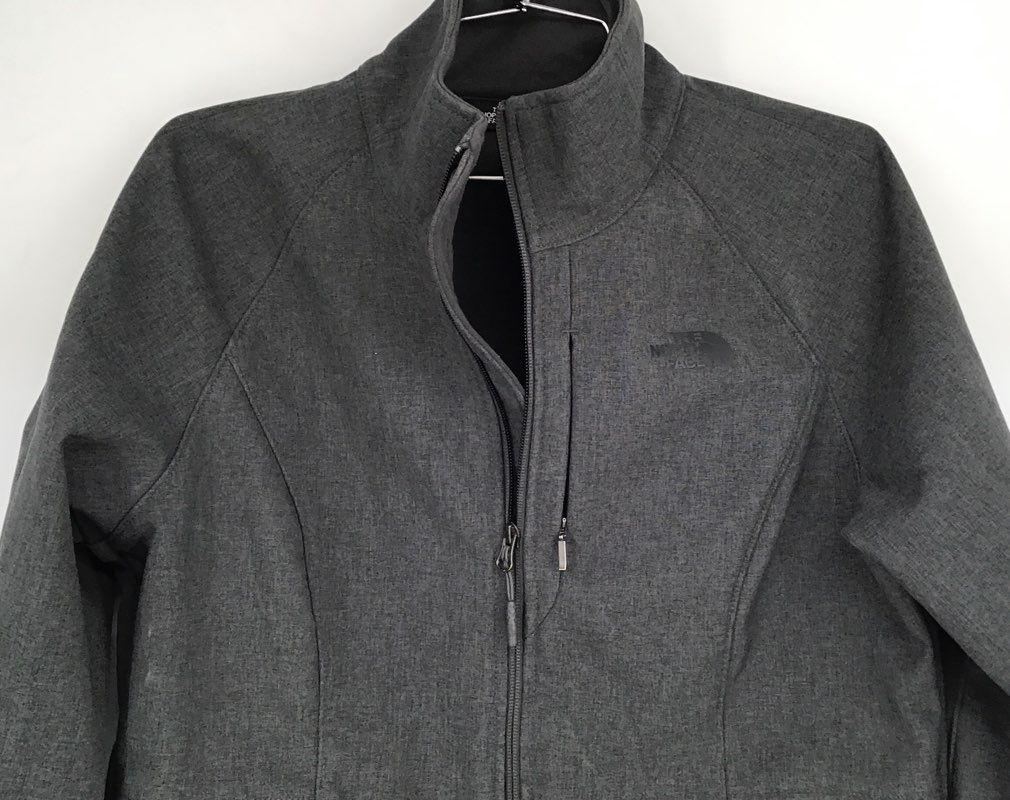 The North Face Women&#39;s Gray Full-Zip Jacket - Size Large