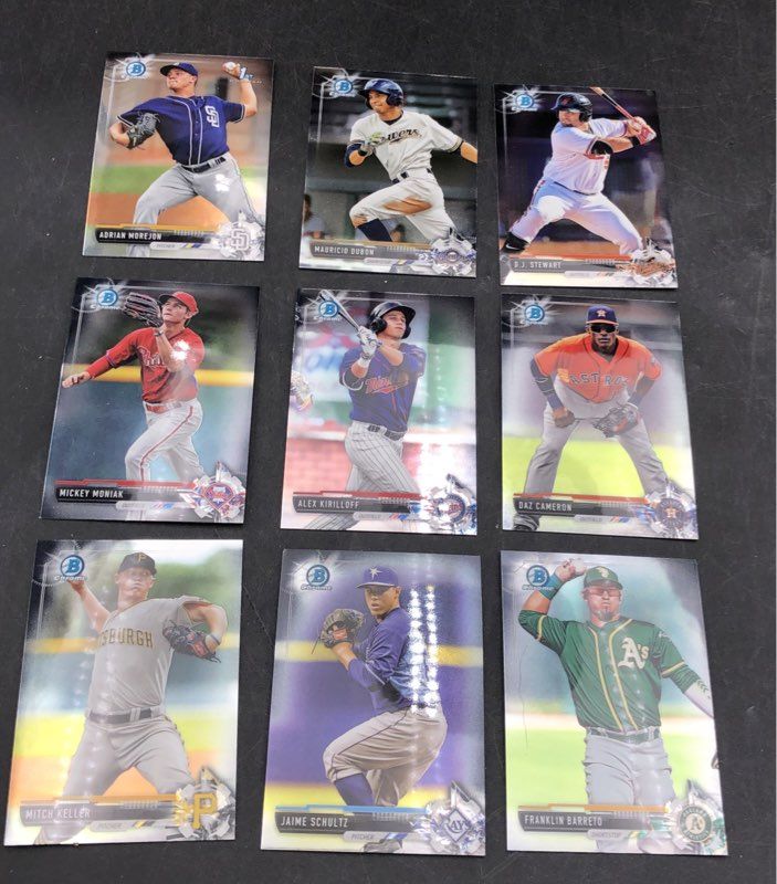 Mixed Lot Of Baseball MLB Cards. Medium Box, Unsorted