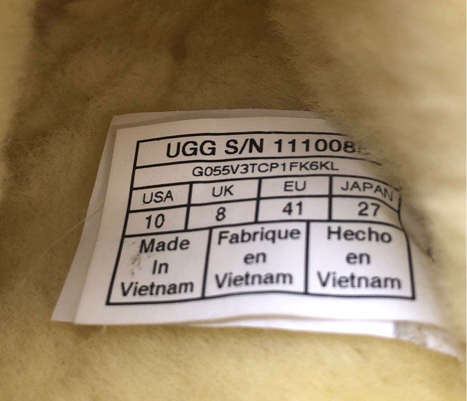 UGG Fluff Yeah Slide Lemon Sorbet Yellow Sheepskin Slippers Women's Size 10