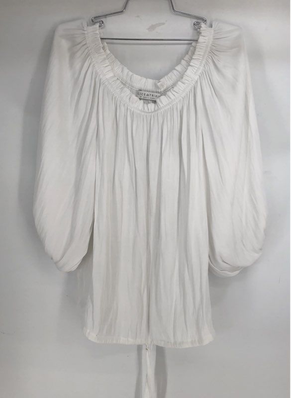 Alice & Trixie By Angela George Women's White Blouse - Size Large