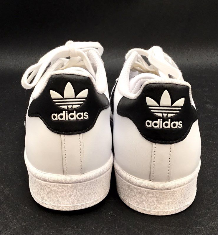 Adidas Men's Originals Superstar White Athletic Shoes - Size 7.5