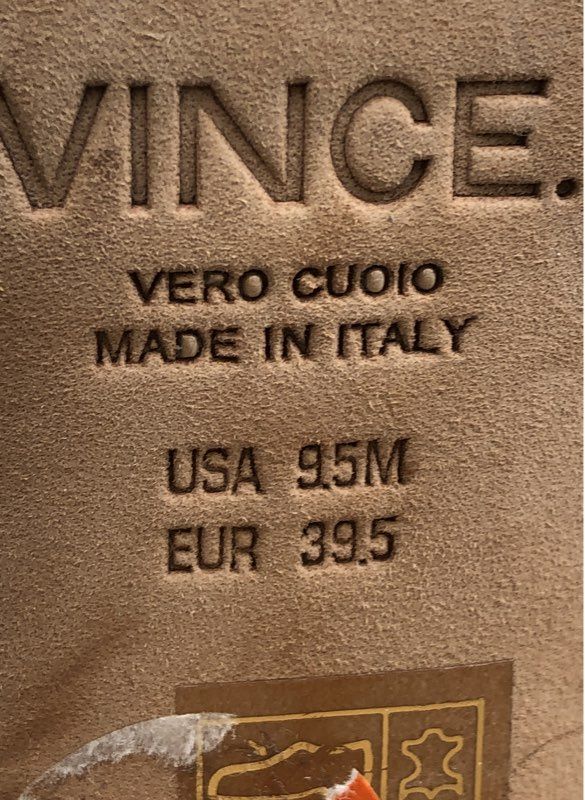 Vince Women's Brown Ankle Booties - Size 9.5