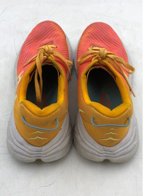 Hoka One One Women&#39;s Rincon 3 1119396 Orange Low-Top Running Shoes - Size 9B