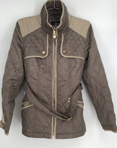 Vince Camuto Women's Brown Quilted Jacket - Size M