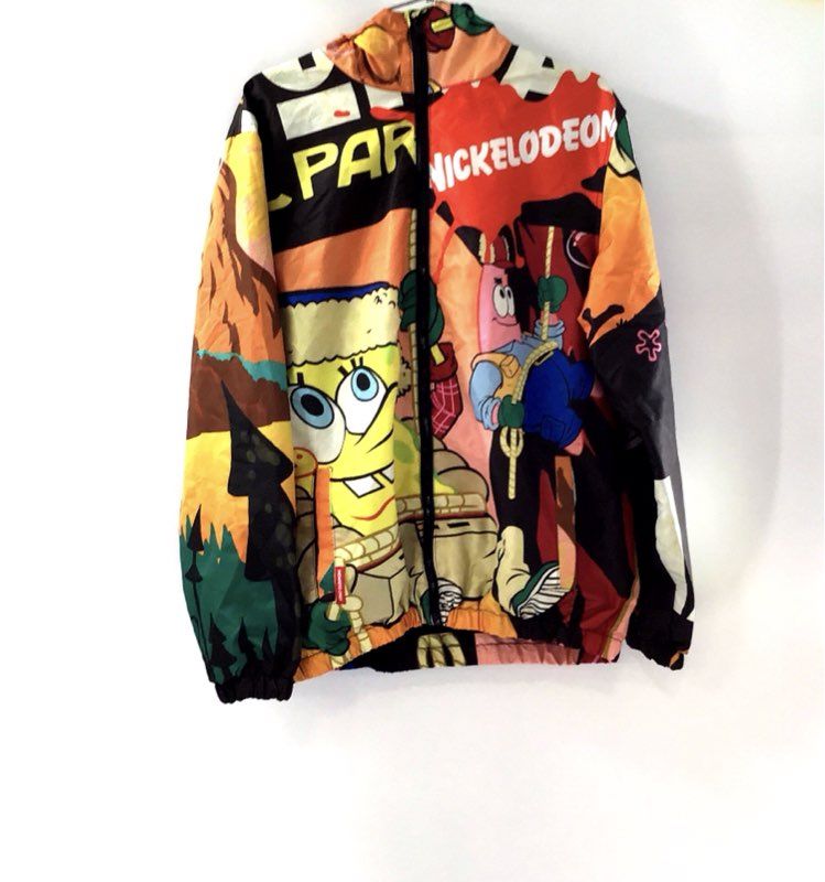 Members Only X Nickelodeon Windbreaker Jacket - Size Medium