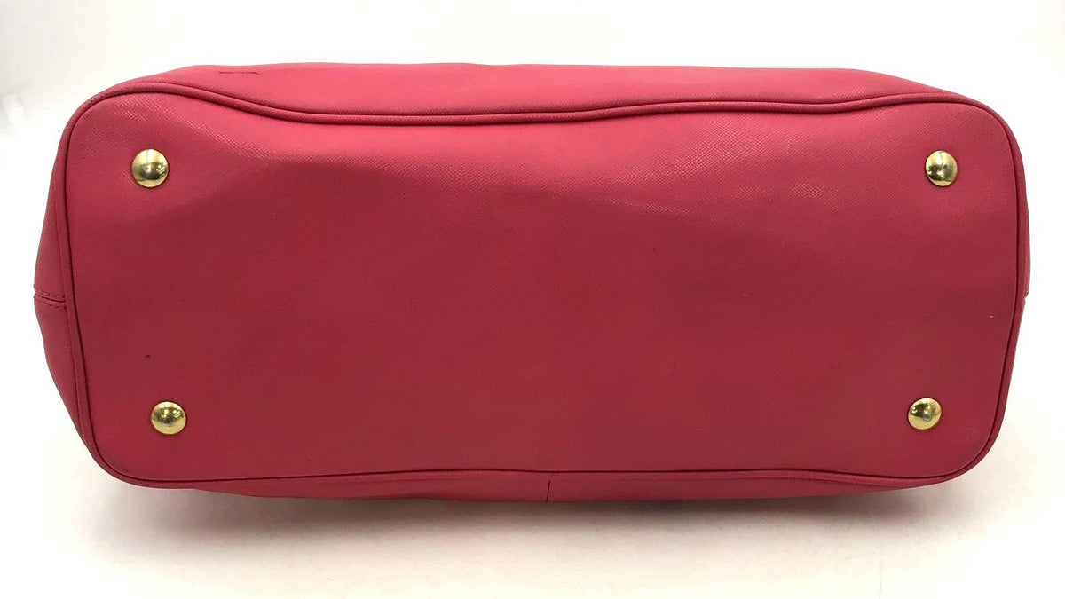 Coach F29362 'Peyton' Pink Leather Carryall Shoulder Bag w/ Gold Accents (+COA)