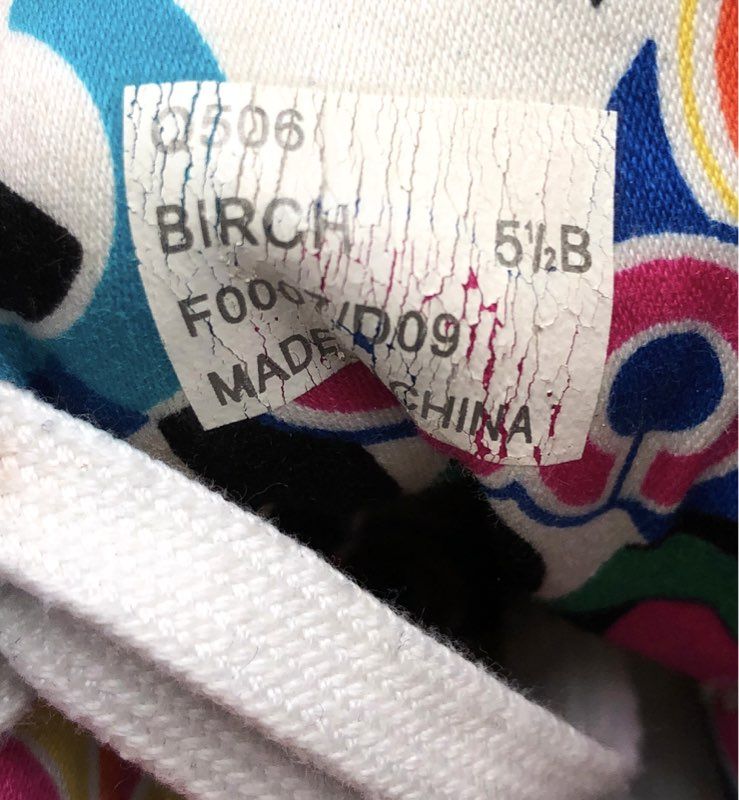 Coach Boni Signature Canvas Birch High Top Sneakers Women's Size 5.5