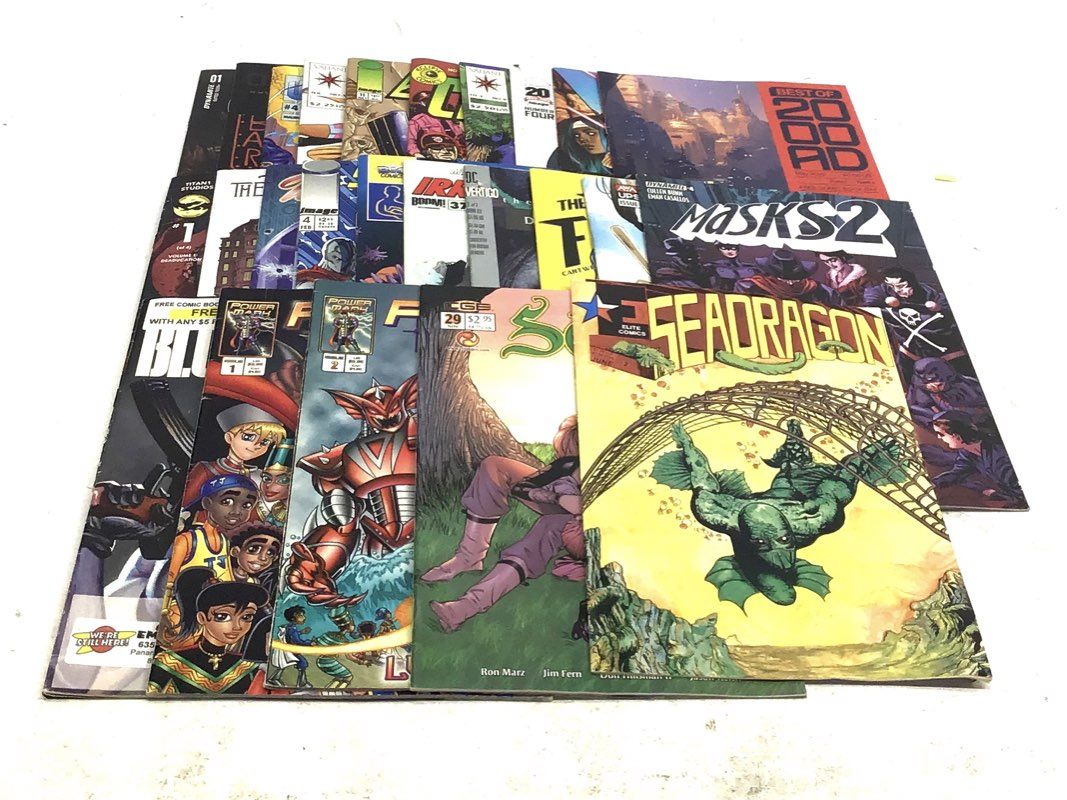 Comic Book Lot Image Valiant Dynamite Boom 1990s-Modern Age Superhero 25 Comics