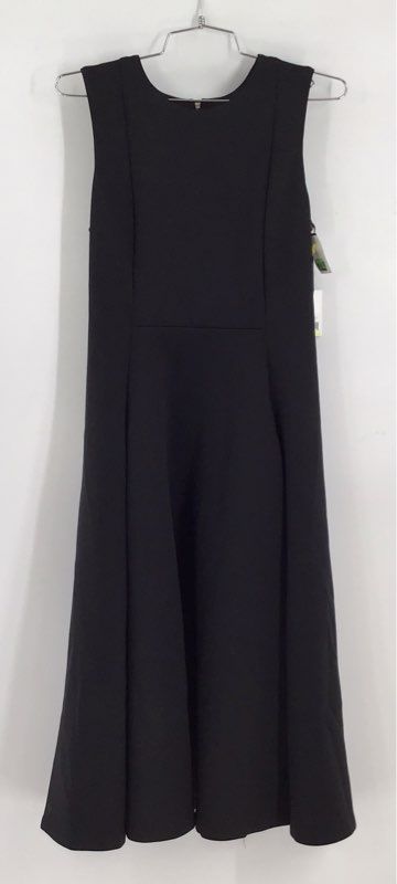 NWT Calvin Klein Women&#39;s Black Sleeveless Fit &amp; Flare Dress - Size 4