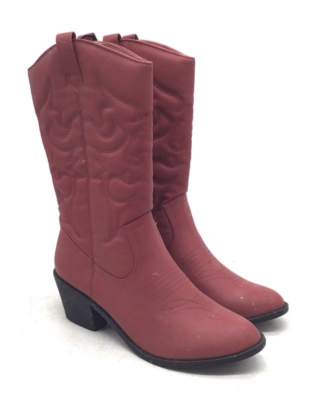 NWT Orly Women's Yeehaw Red Cowgirl Western Boots - Size 8M