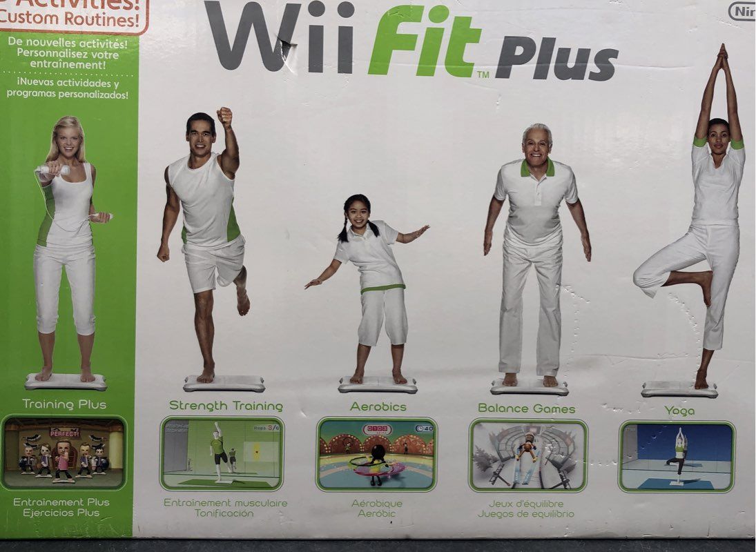 Nintendo Wii RVL-021 Fit Plus Balance Board Lot