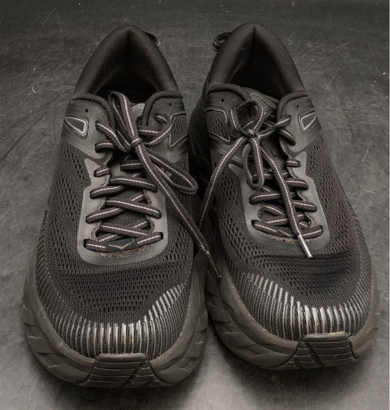 Hoka One One Bondi 7 Women's Black Running Shoes Sneakers 1110519 Size 8.5