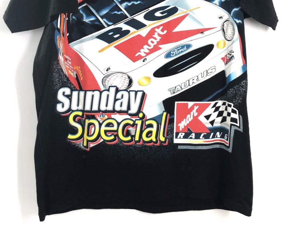 Vintage 2000 Darrell Waltrip #66 Kmart Racing NASCAR T-Shirt Double Stitch XL