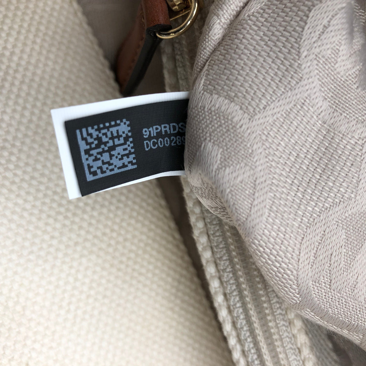 Michael Kors Multicolor 'Hamilton Mono Stripe' Tote Bag (+COA)