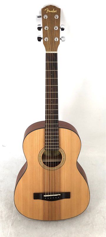 Fender MA-1 Brown 6 String Right-Handed Acoustic Guitar With Case