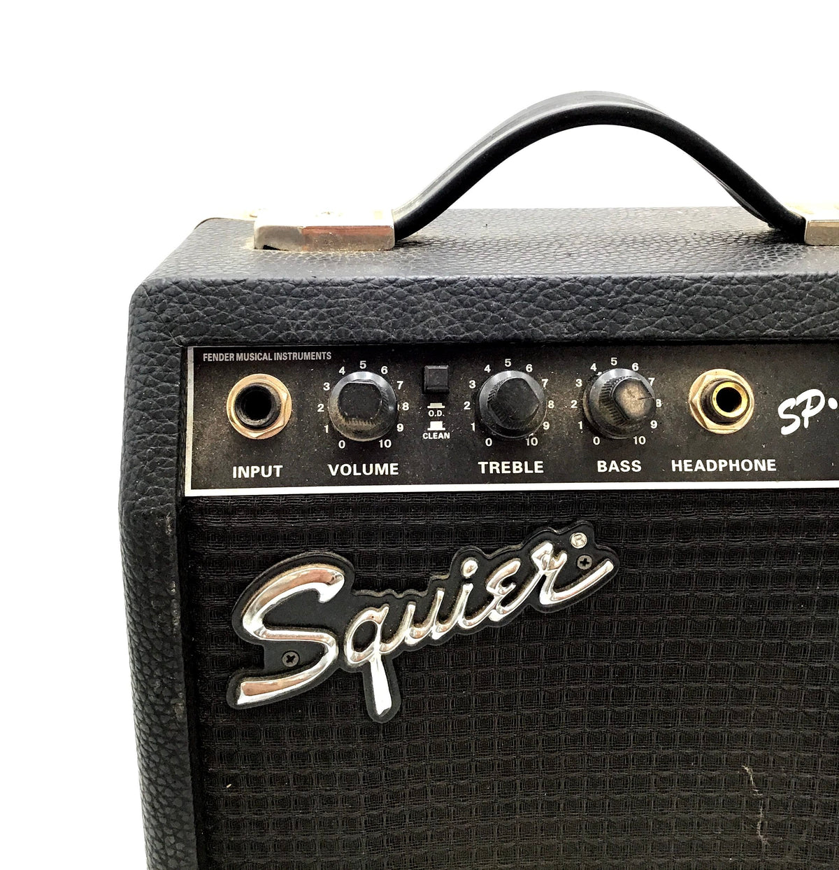 Fender Squier SP 10 Black Portable Electric Guitar Amplifier