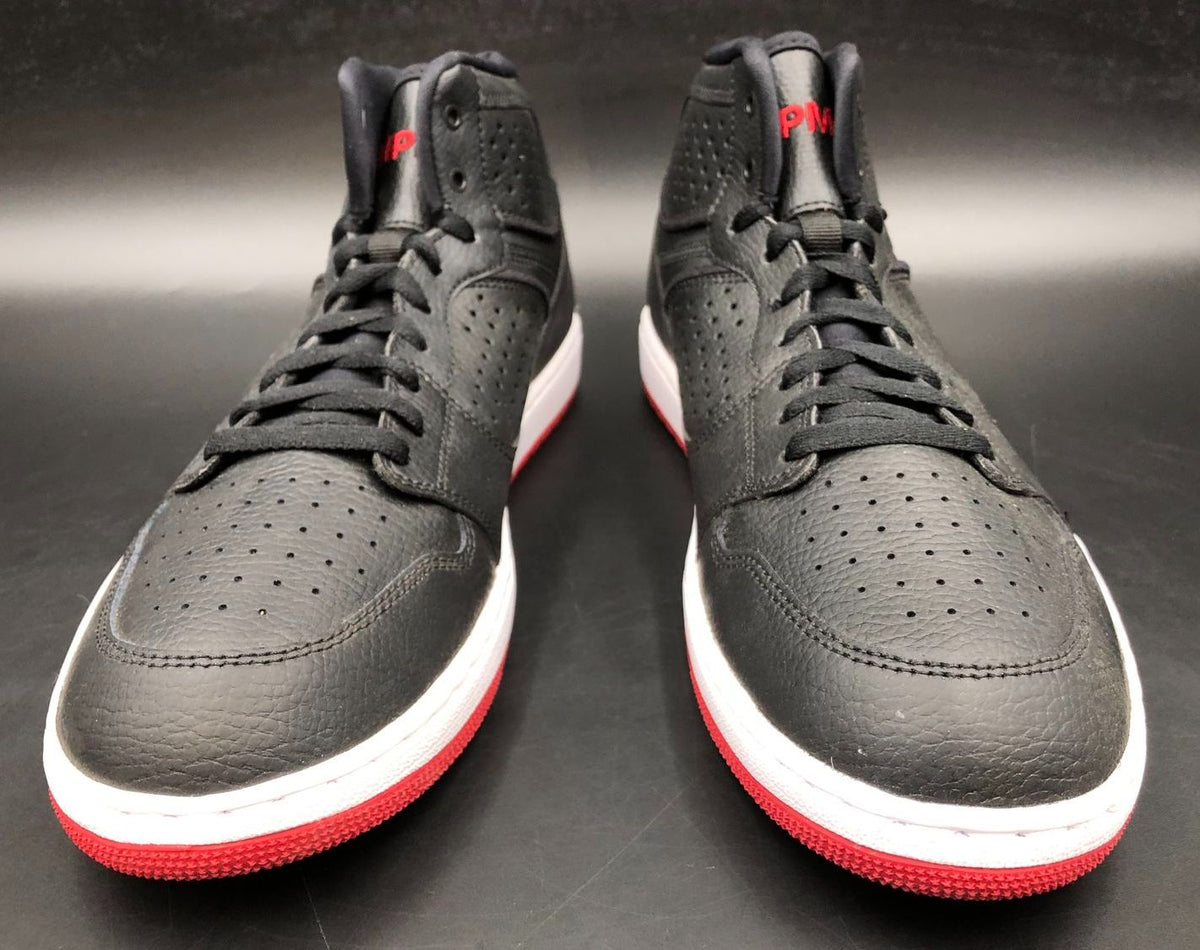 Nike Air Jordan Access Men's 'Black Gym Red' Sneakers - Size 10.5 (+COA)