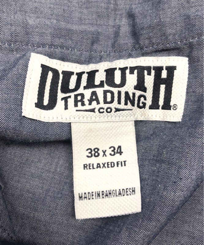 Duluth Trading Co Men's Navy DuluthFlex Ballroom Khaki Pleated Pants NWT 38x34