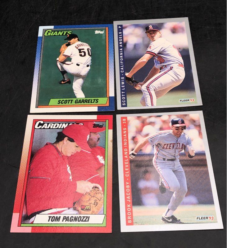 11.7 lbs. Lot Of Fleer Topps Baseball MLB Cards. Medium Box, Unsorted