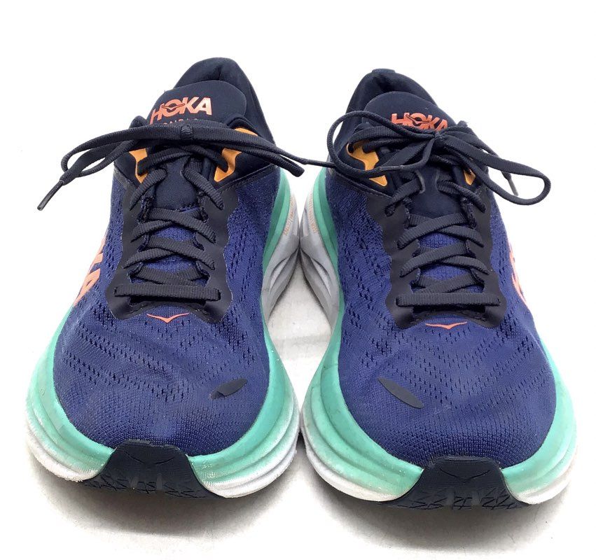 Hoka One One Women's Bondi 8 Blue Athletic Shoes - Size 10
