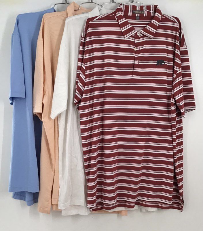 Peter Millar Men&#39;s Polo Shirt Lot - Size 2XL