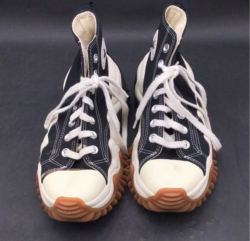 Converse Run Star Motion High Top Black White Gum Size Women's 5.5 Men's 4
