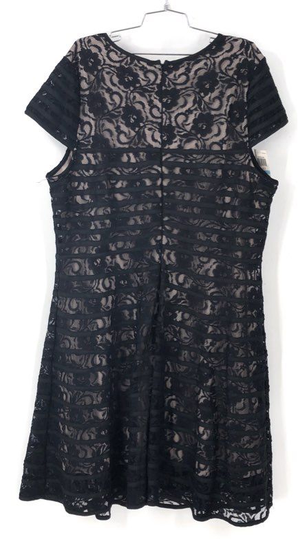NWT Alfani Women's Black A-Line Dress - Size 20W