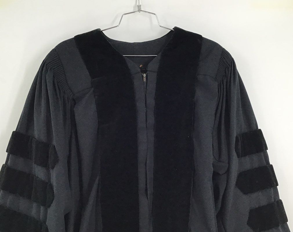 Collegiate Cap &amp; Gown Co Women&#39;s Black Graduation Gown - Size 55