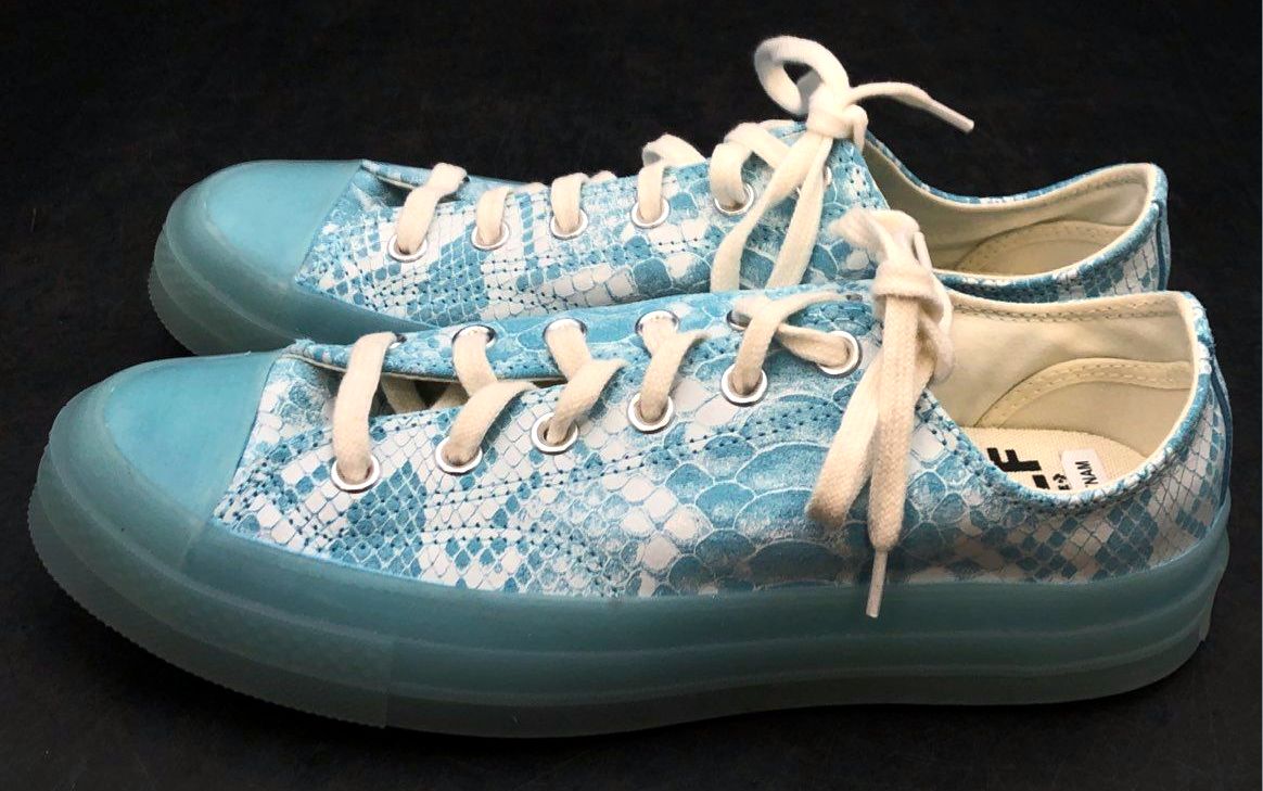Converse x Golf Wang Chuck 70 Low "Blue Python" Men's Sneakers - Size 8