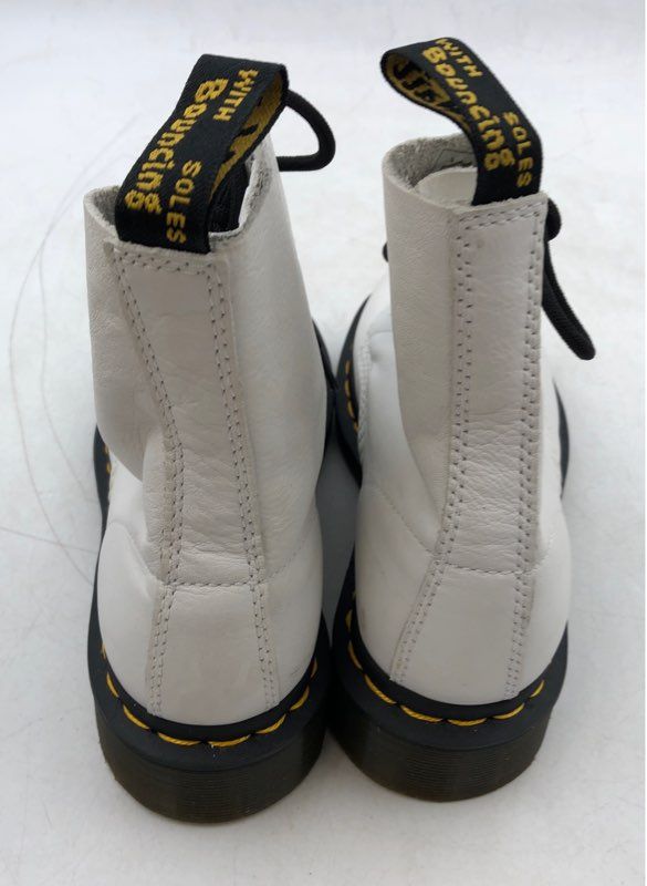 Dr. Martens Women&#39;s Pascal 1460 White Combat Boots - Size 6