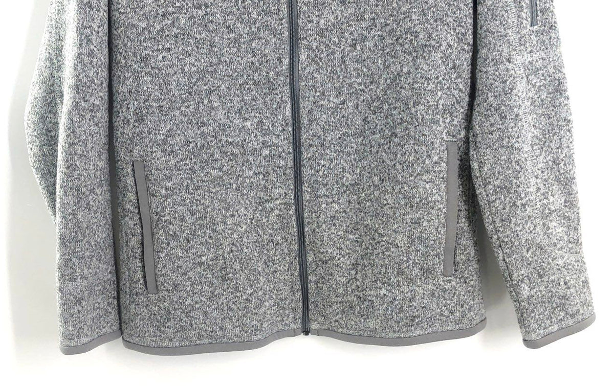 Patagonia Women's Better Sweater Full Zip Fleece Jacket Heather Gray Size M