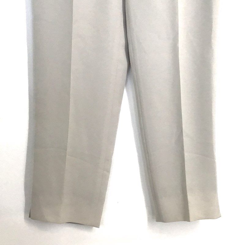 Lafayette 148 Women's Sterling Bleecker Straight Leg Pants Beige NWT Size 8