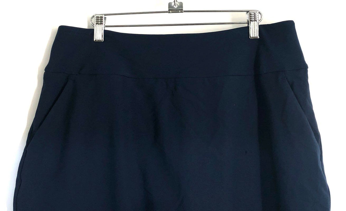 Adidas Women's Navy Blue Ultimate Core Performance Golf Skirt NWT Size LT