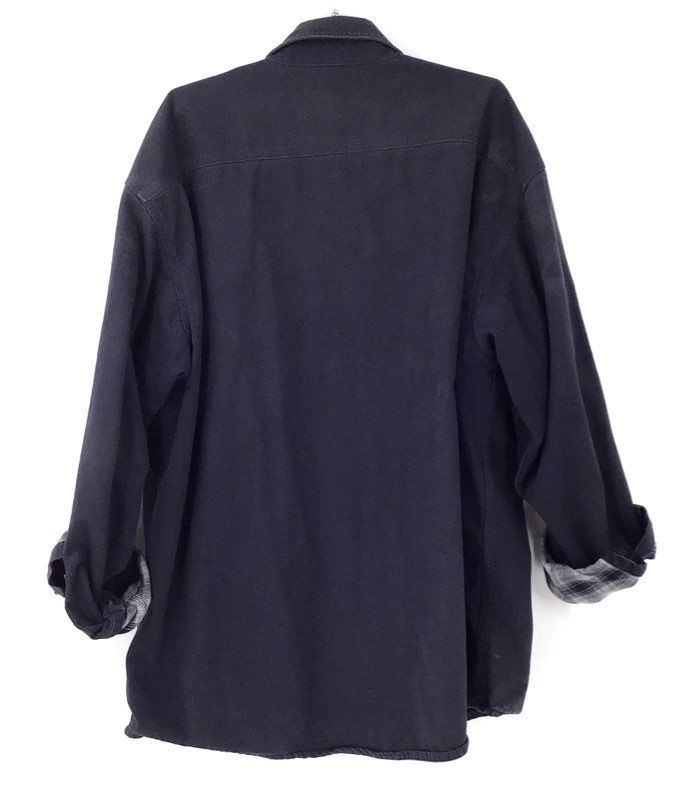 Carhartt Men's Blue Shirt Jacket - Size XL Tall