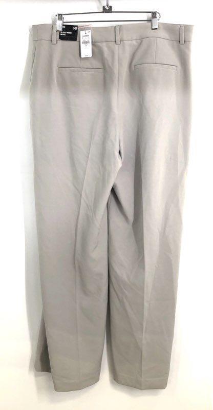 Express Women's Editor Trousers Dress Pants Taupe Professional NWT Size 14R