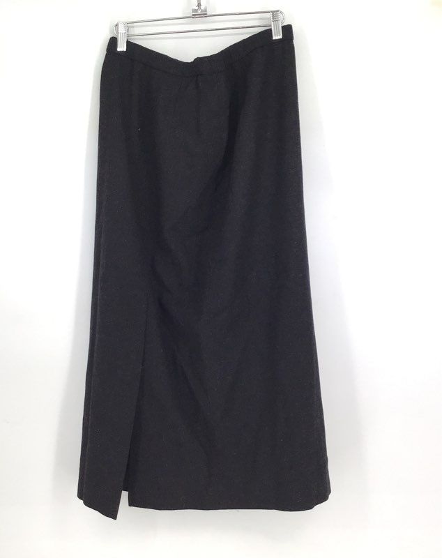 NWT Pendleton Women&#39;s Black Wool Maxi Skirt - Size 14