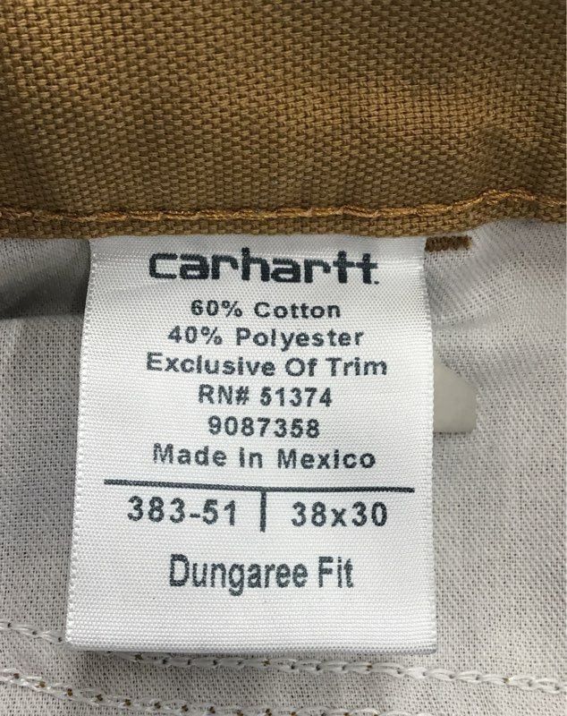 Y2K 2000s Carhartt Carpenter Pants - Size 38X30 Lot Of 3