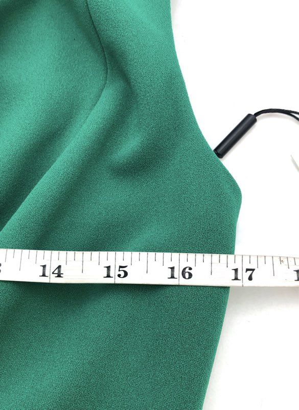 Calvin Klein Women's Green Wide Leg Sleeveless Belted Jumpsuit NWT Size 2