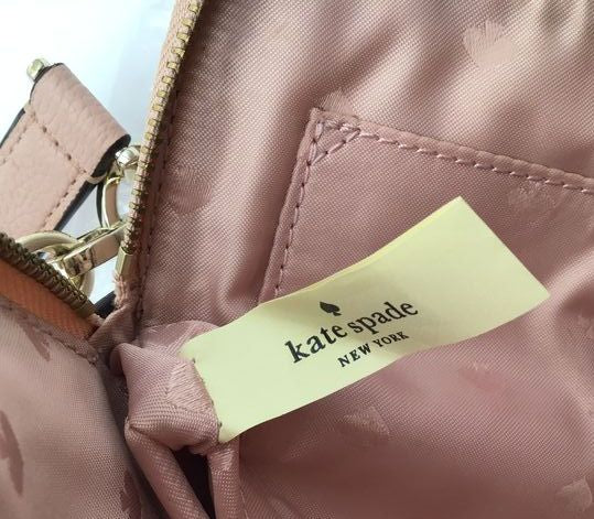 Authentic Kate Spade New York Blush Pink Luxury Crossbody Bag - COA Included