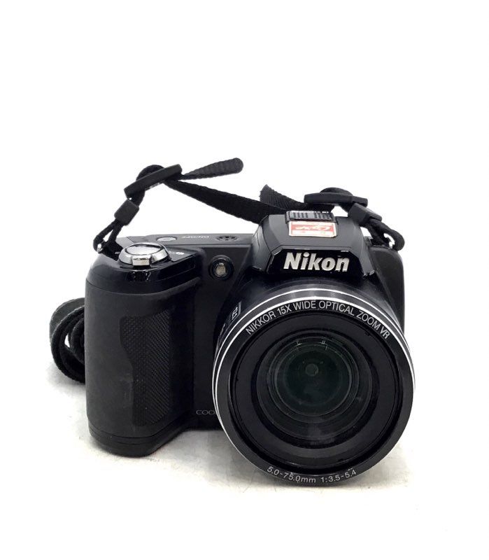 Nikon Coolpix L110 Black 15x Wide Optical Zoom Lens Digital SLR Camera