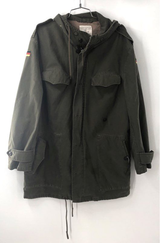 Marquardt & Schulz Men's German Military Parka Olive Green Vintage 80s Gr.7