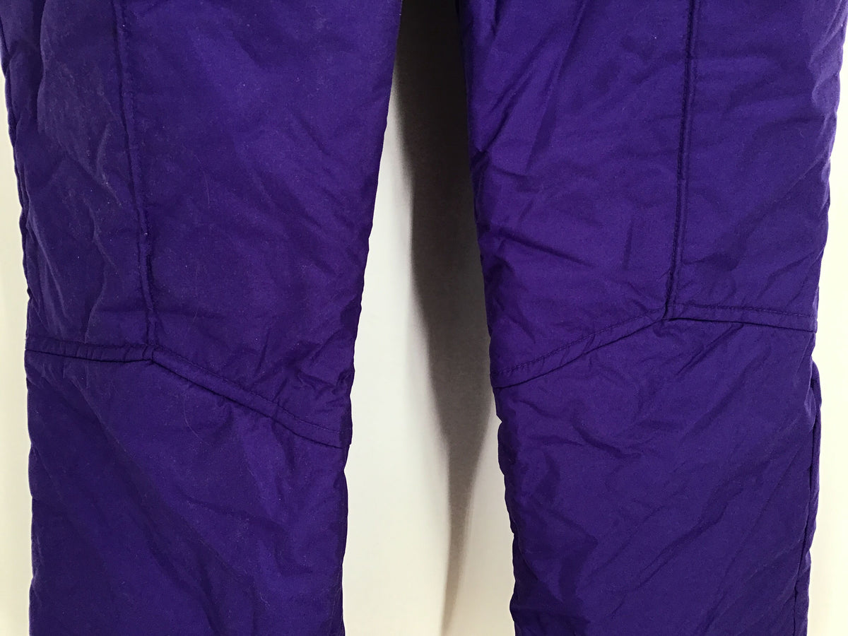 NWT Raewiks Women&#39;s Purple Waterproof Taslan Snow Bib Pants - Size L