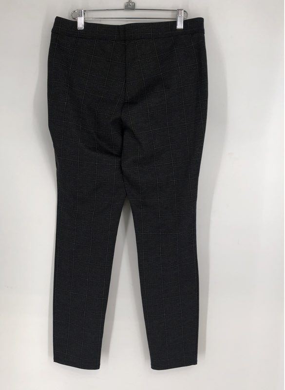 NWT Max Studio Women's Black Plaid Dress Pants - Size Large