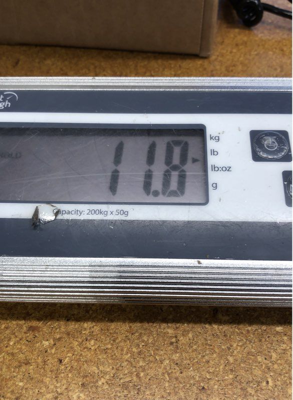 11.8 Lbs. Lot Of Mixed Sports Basketball Football Cards. Medium Box, Unsorted