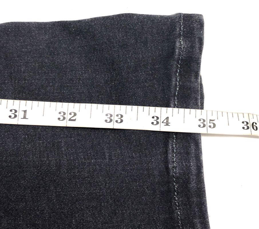 7 For All Mankind Women's Black Ultra High Rise Skinny Boot Jeans Sz 26 NWT