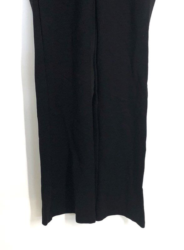 Danielle Bernstein Women's Black Stretch Flare Pants Rear Zip Size 4