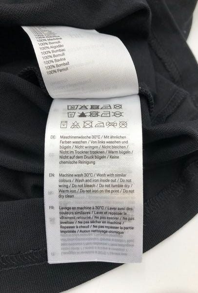 (NWT) Porsche Men's Onyx Black 'Minimalist' T-Shirt-Size: Large (+COA)