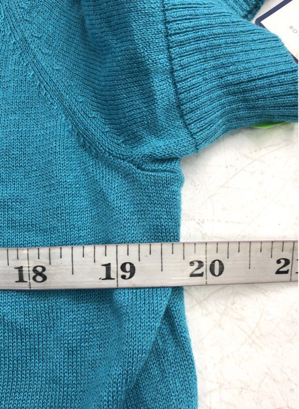NWT Doncaster Collection Women's Teal Pullover Sweater - Size 2W